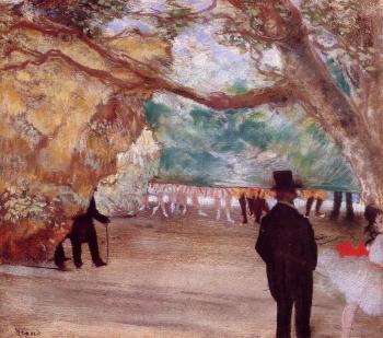 Edgar Degas : The Curtain